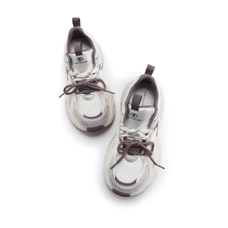 TOM TAILOR Shock Absorbers With Slip Resistant And Abrasion Resistant Properties Low Top Chunky Sneakers Women's-9