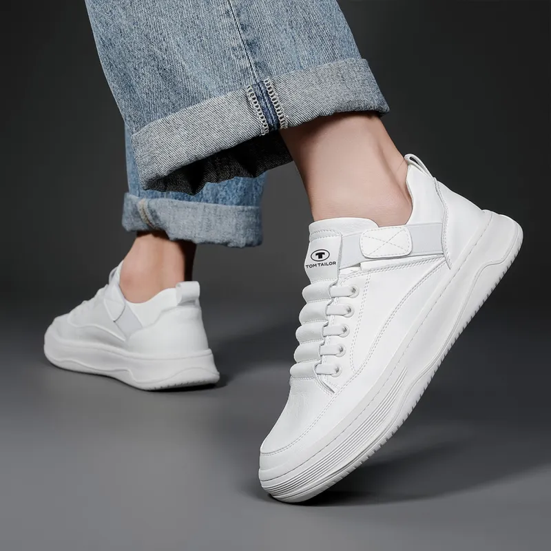 TOM TAILOR Cushioning Abrasion Resistant Breathable Low Top Skateboard Shoes Men's-4