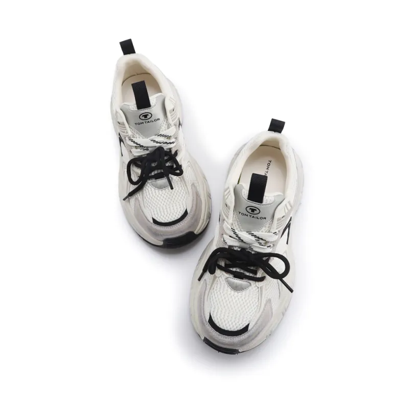TOM TAILOR Shock Absorbers With Slip Resistant And Abrasion Resistant Properties Low Top Chunky Sneakers Women's-3