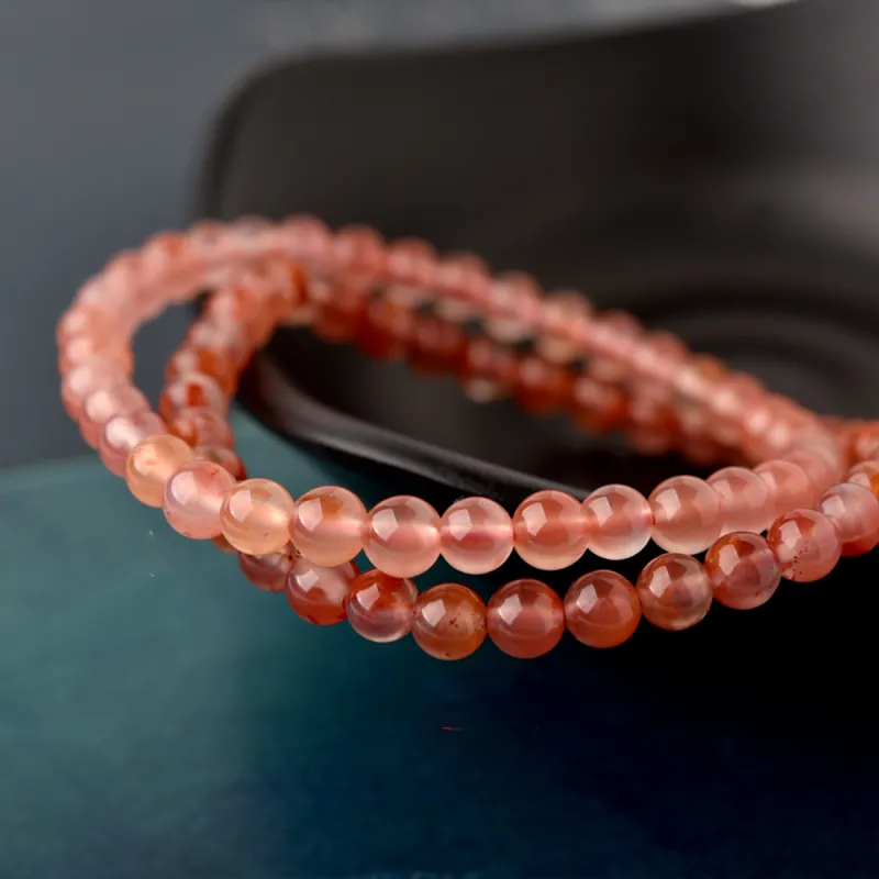 Lingfei South Red Agate Bracelets Women's-8