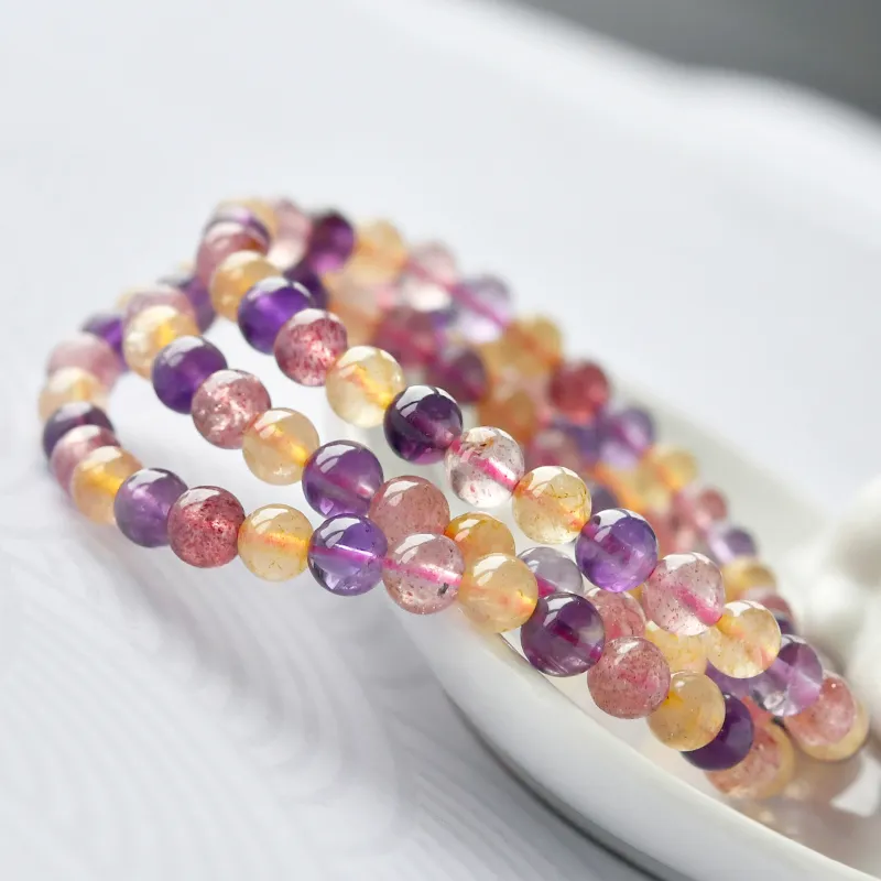 Lingfei Crystal Bracelets Women's-5