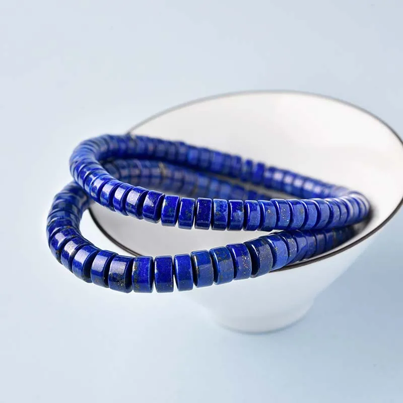 Lingfei Lapis Lazuli Bracelets Unisex-2
