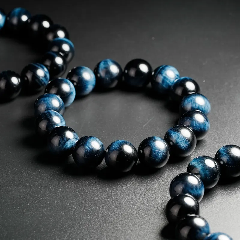 Lingfei Tiger's Eye Stone Bracelets Unisex-3