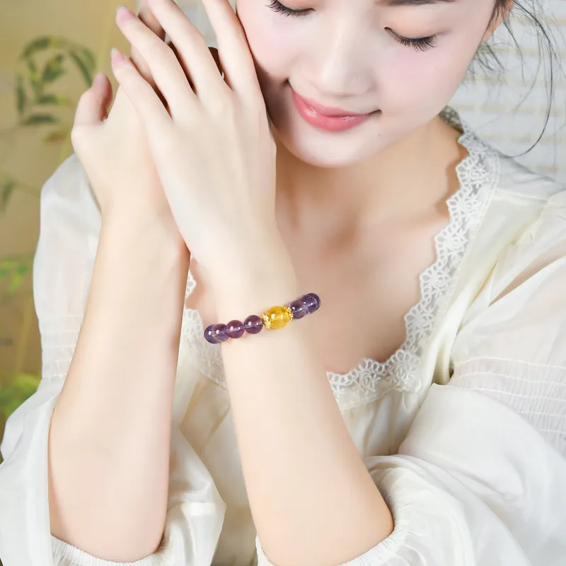 Lingfei Crystal Bracelets Women's-2
