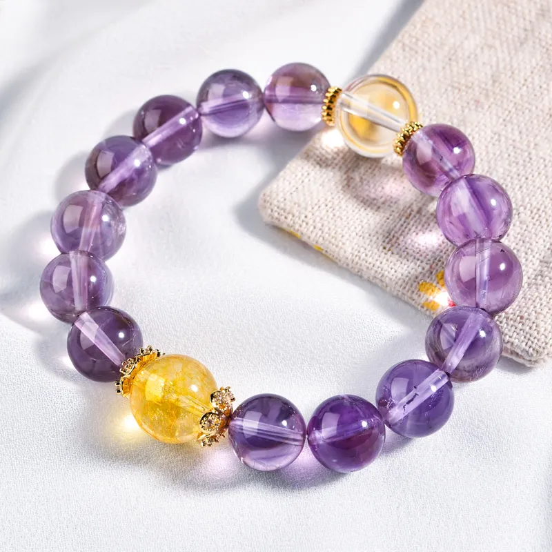 Lingfei Crystal Bracelets Women's-3