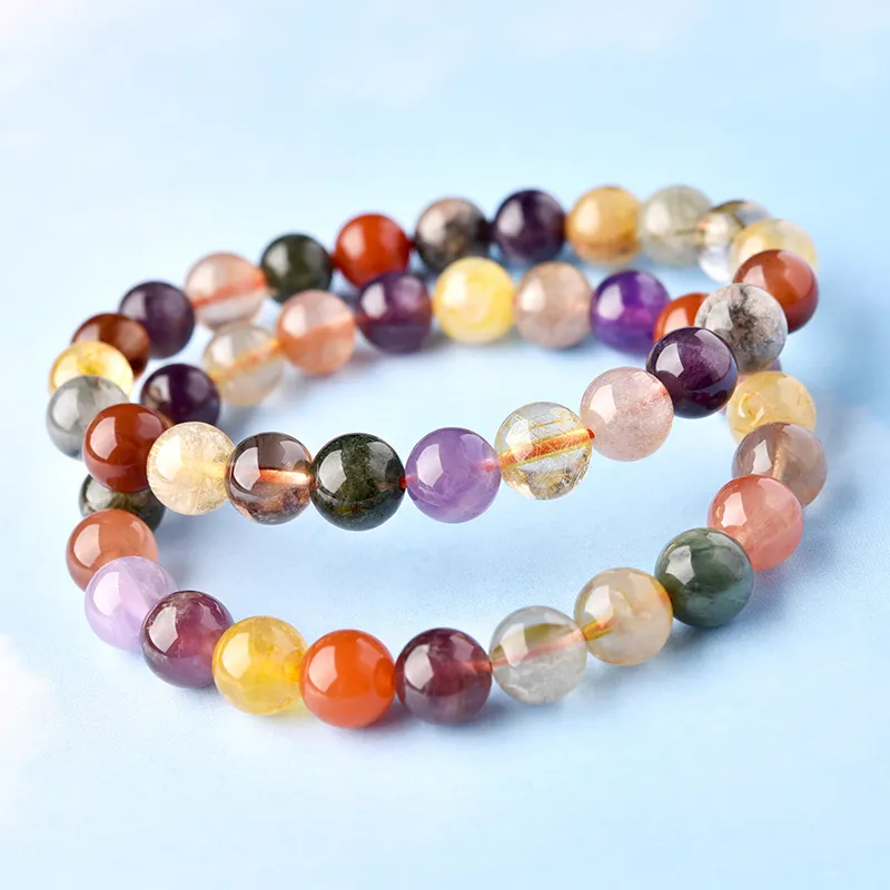 Lingfei Crystal Bracelets Unisex-2