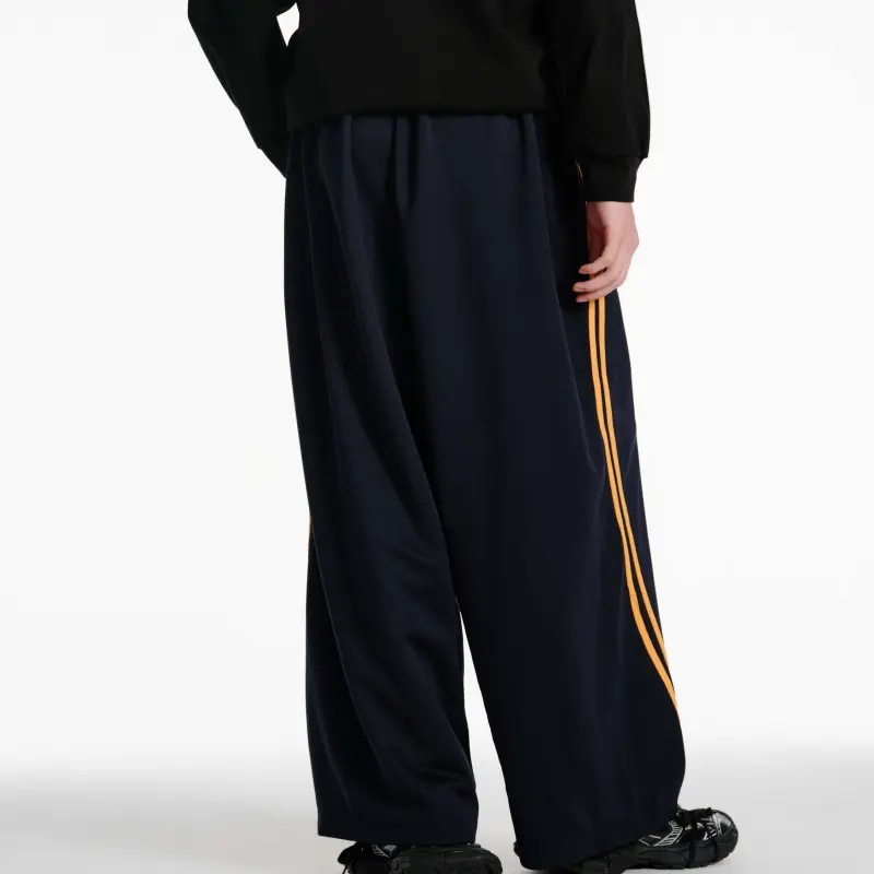Nerdy Casual Pants Unisex Dark Blue-4