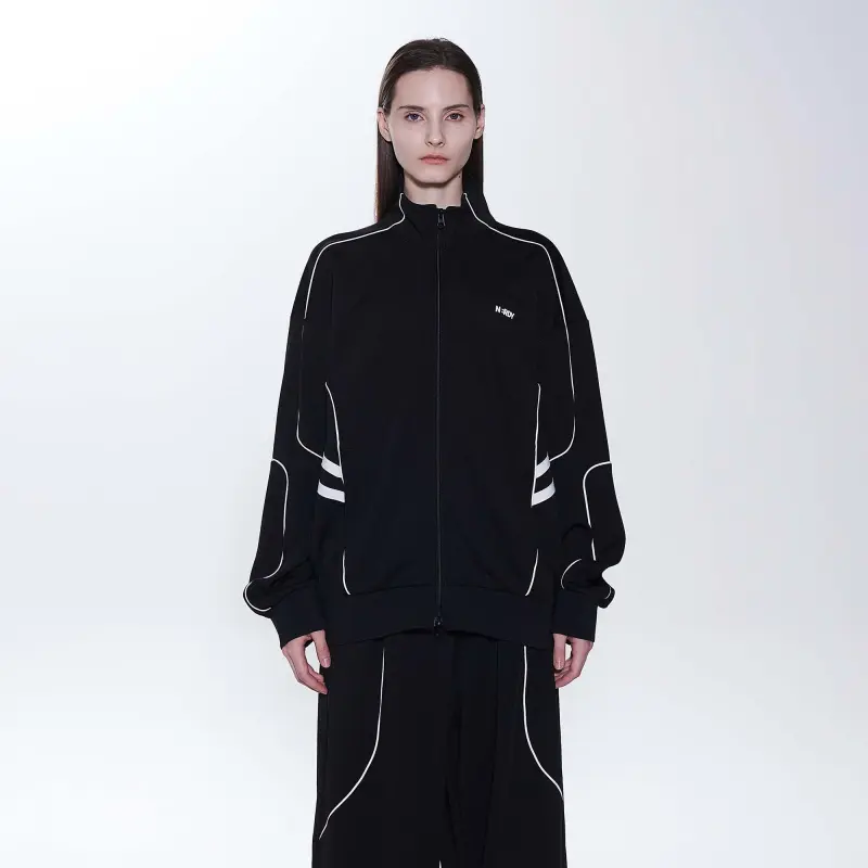 Nerdy Jackets Unisex Black-3