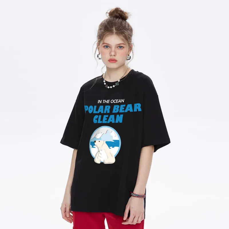 POLAR BEAR T Shirts Unisex-5