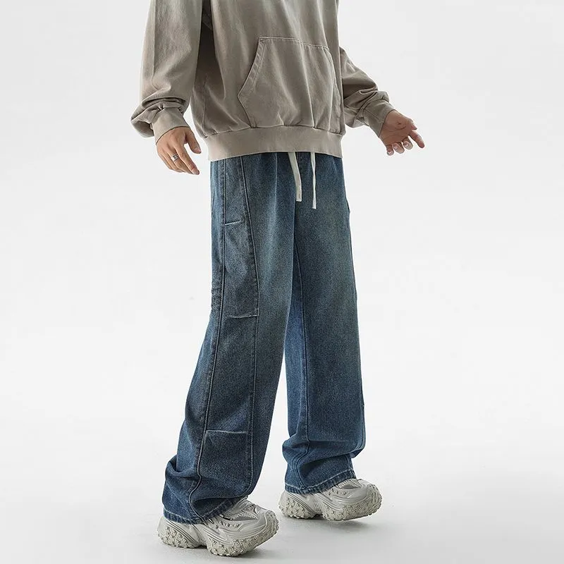POLAR BEAR Jeans Unisex Distressed Gray-12