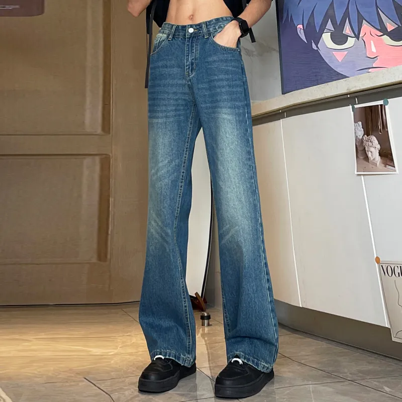 POLAR BEAR Ripped Versatile Refreshing Jeans Unisex-10