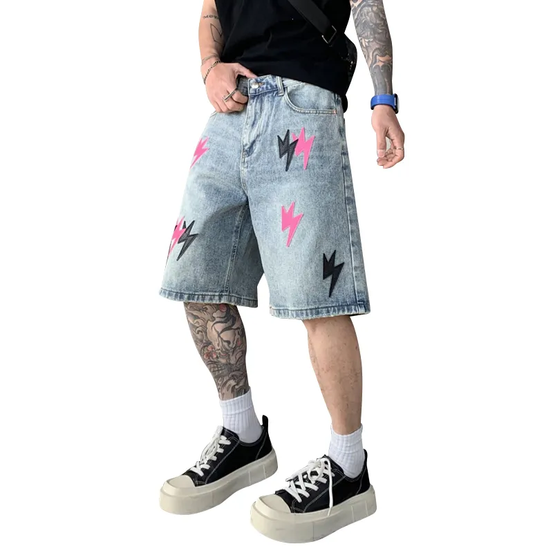 POLAR BEAR Denim Shorts Unisex-4