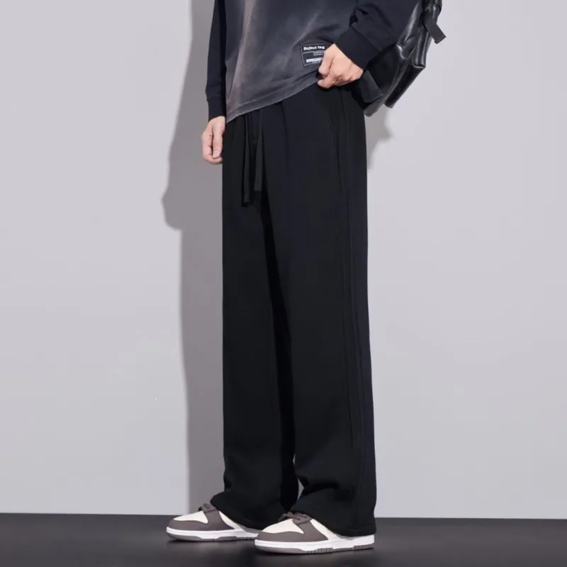 POLAR BEAR Casual Pants Unisex Black-4