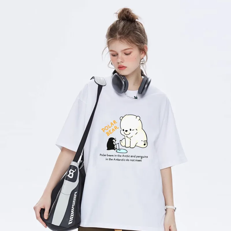 POLAR BEAR T Shirts Unisex-2