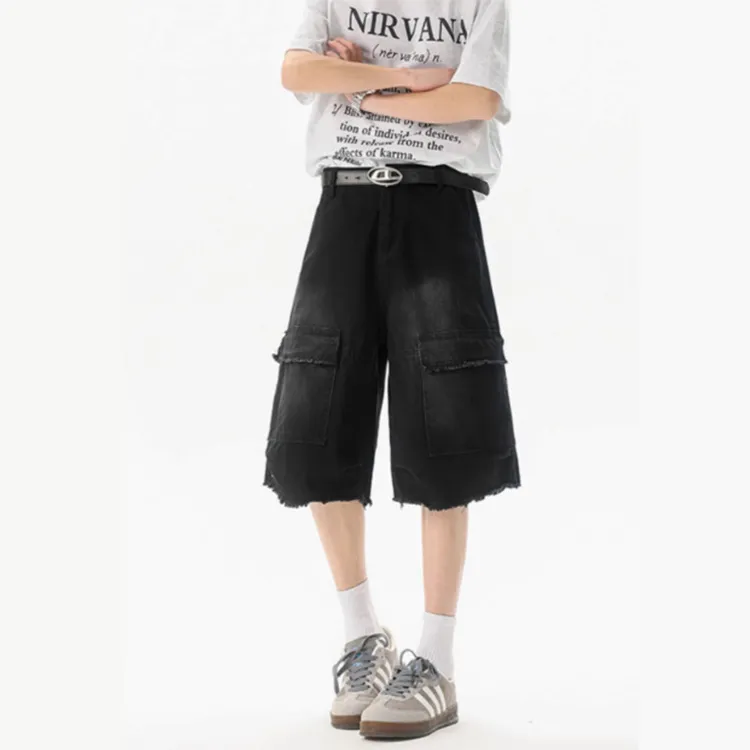 POLAR BEAR Denim Shorts Unisex-8