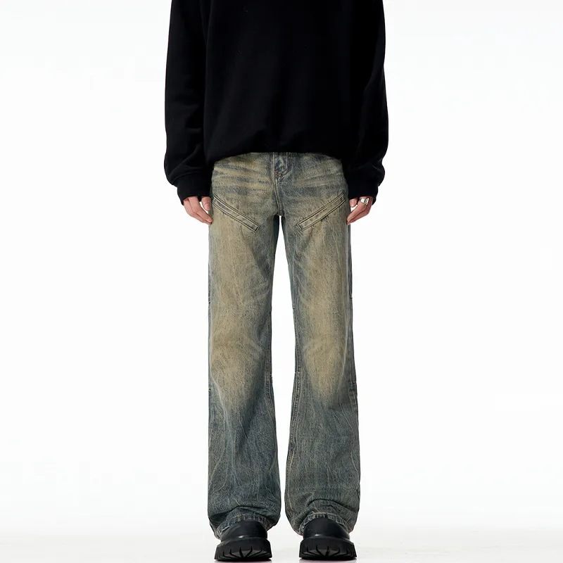 TESTUNG Jeans Unisex Vintage Blue-2