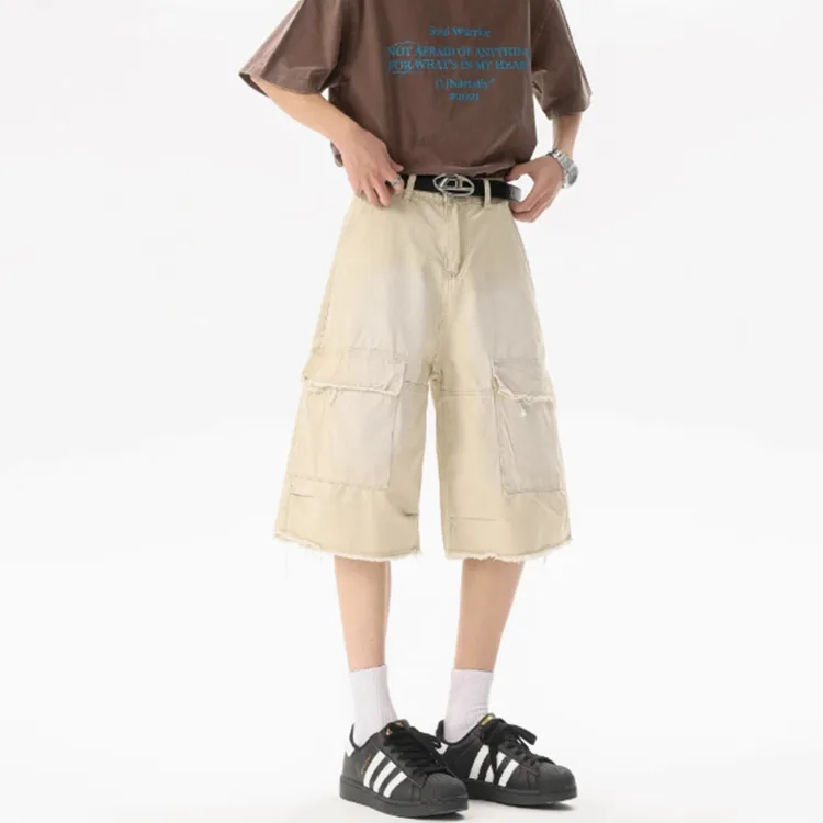 POLAR BEAR Denim Shorts Unisex-2