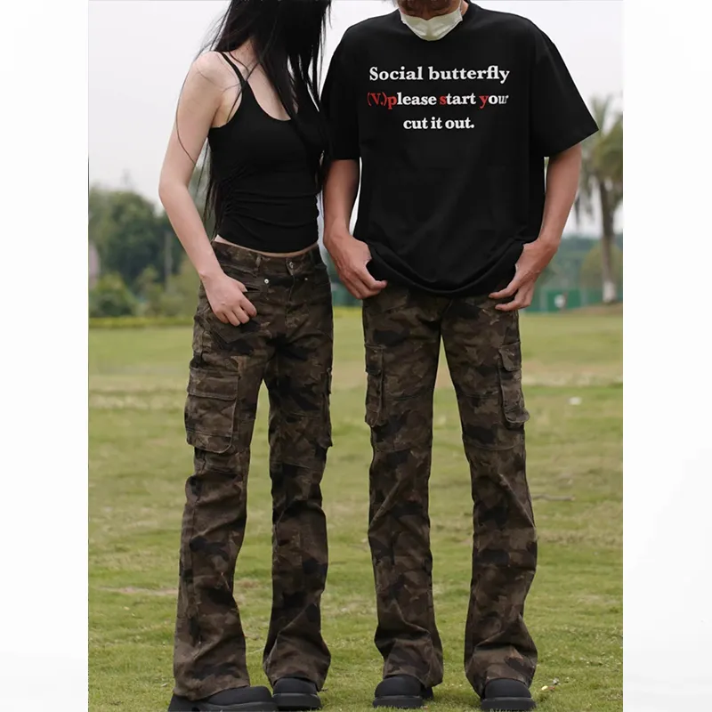POLAR BEAR Jeans Unisex Camouflage-2