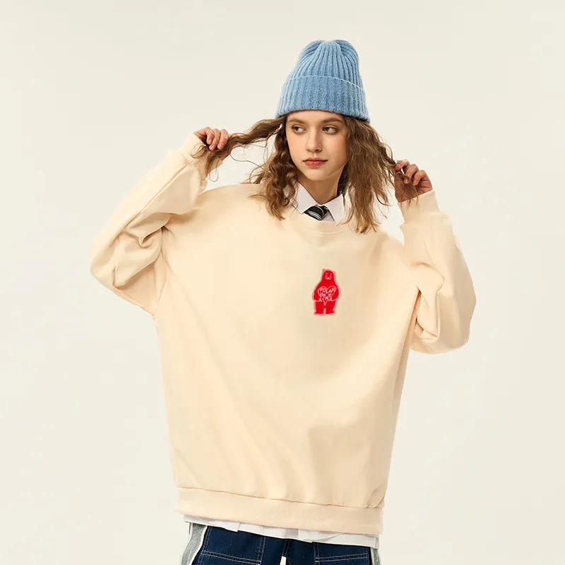 POLAR BEAR Loose Fit Drop Shoulder Sweatshirt Unisex-15