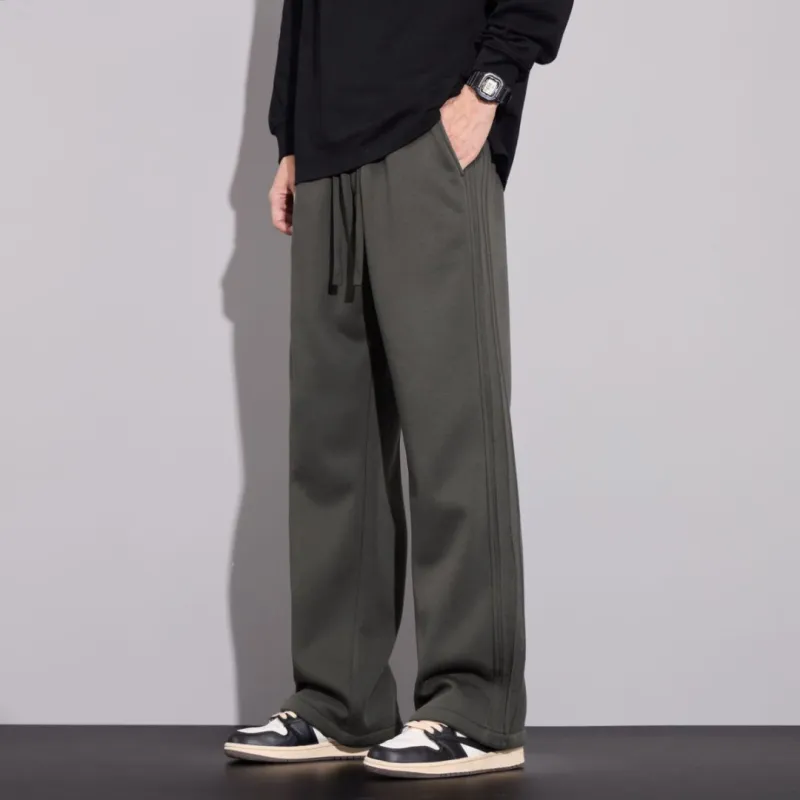 POLAR BEAR Casual Pants Unisex Black-16