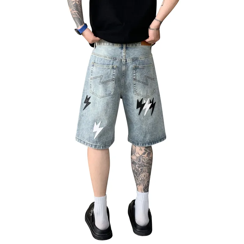 POLAR BEAR Denim Shorts Unisex-16