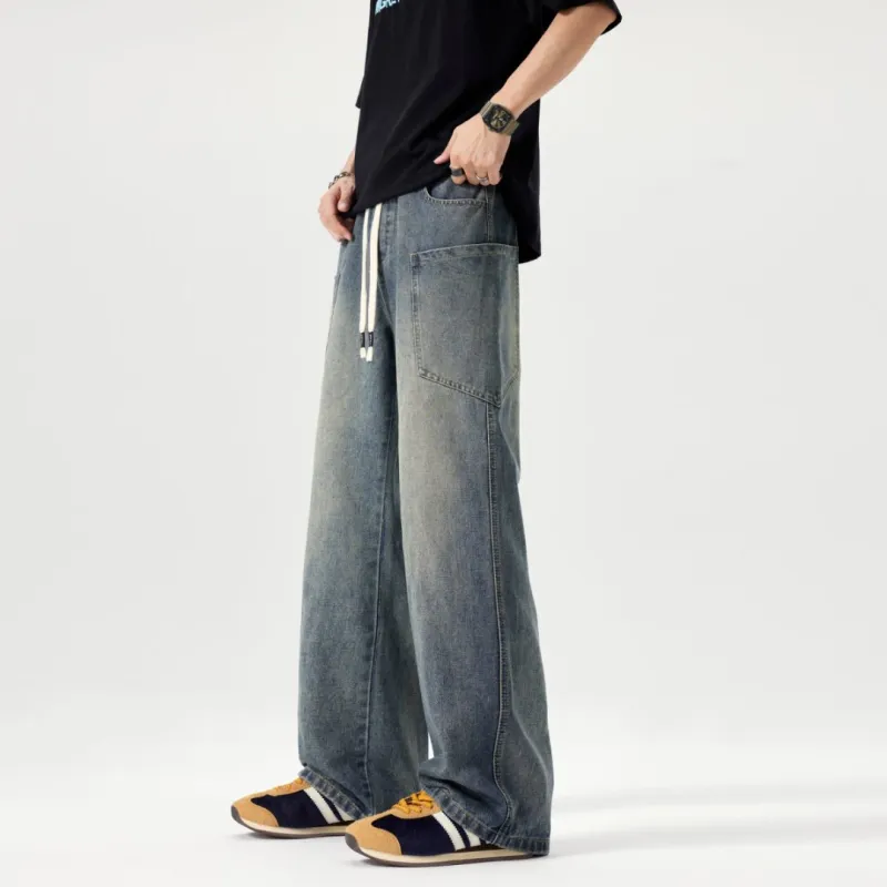 POLAR BEAR Jeans Unisex Vintage Blue-3