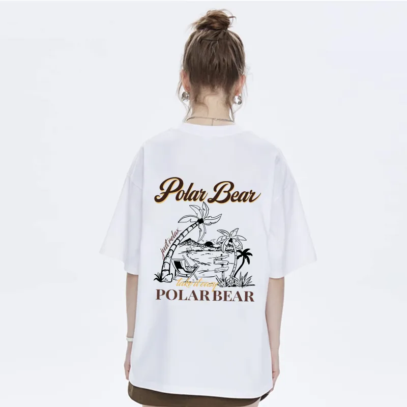 POLAR BEAR T Shirts Unisex-2