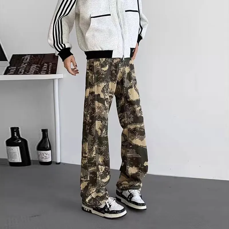 POLAR BEAR Jeans Unisex Desert Camouflage-4