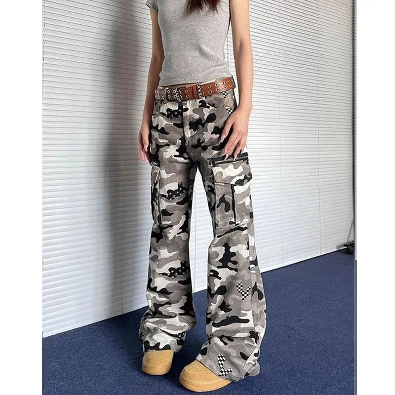 POLAR BEAR Cargo Pants Unisex Camouflage-5