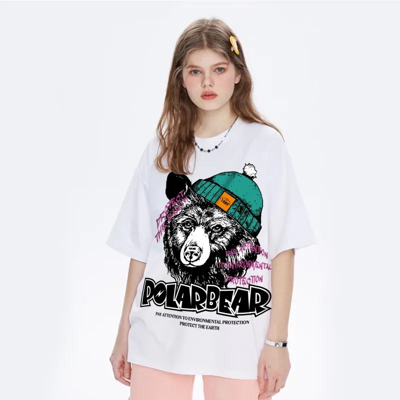 POLAR BEAR T Shirts Unisex-2