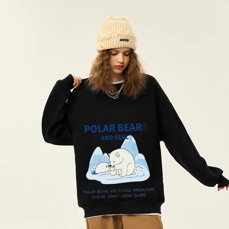 POLAR BEAR Sweatshirts Unisex-4