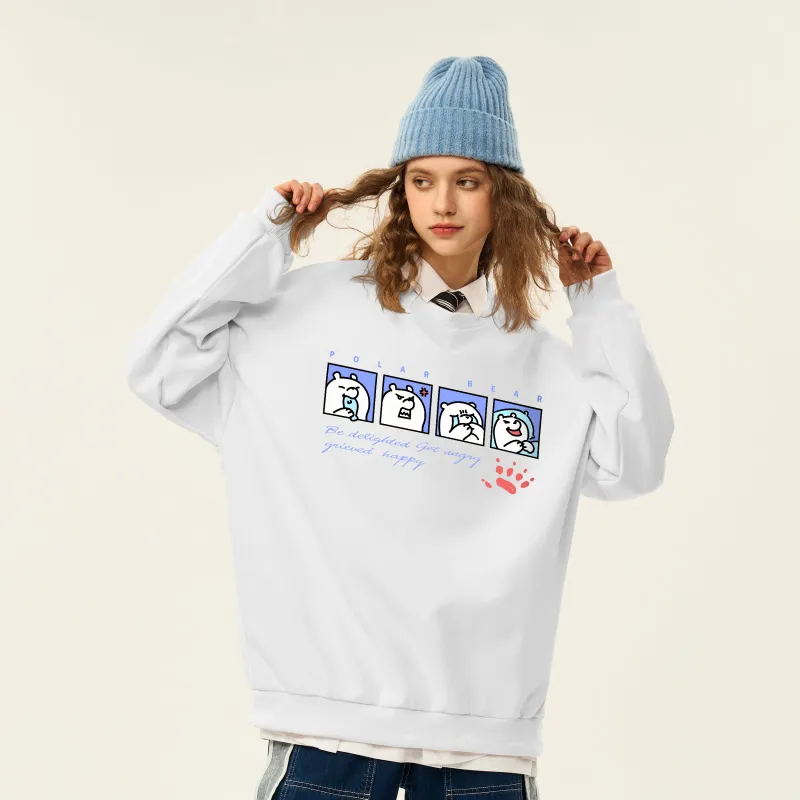 POLAR BEAR Sweatshirts Unisex-12