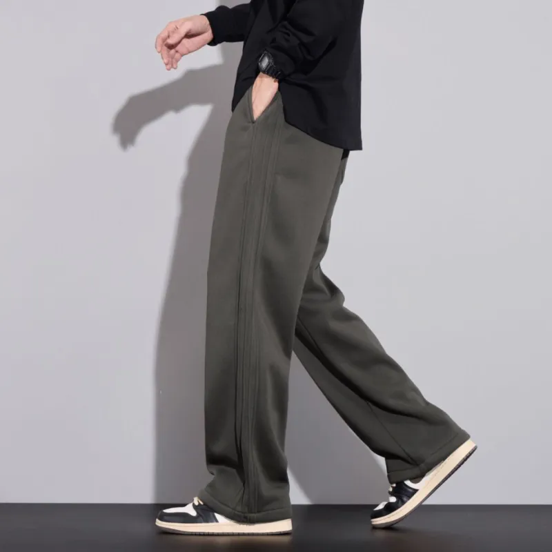 POLAR BEAR Casual Pants Unisex Black-13