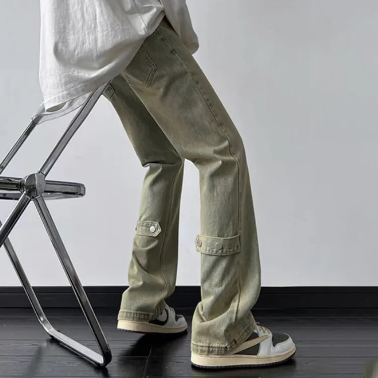 POLAR BEAR Jeans Unisex Vintage Blue-3