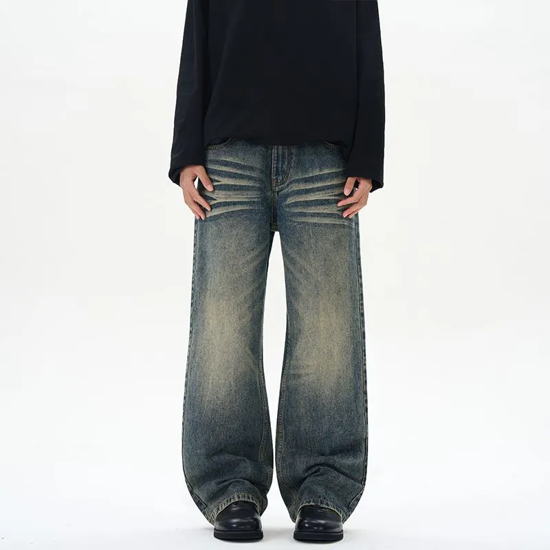 POLAR BEAR Jeans Unisex Vintage Blue-3