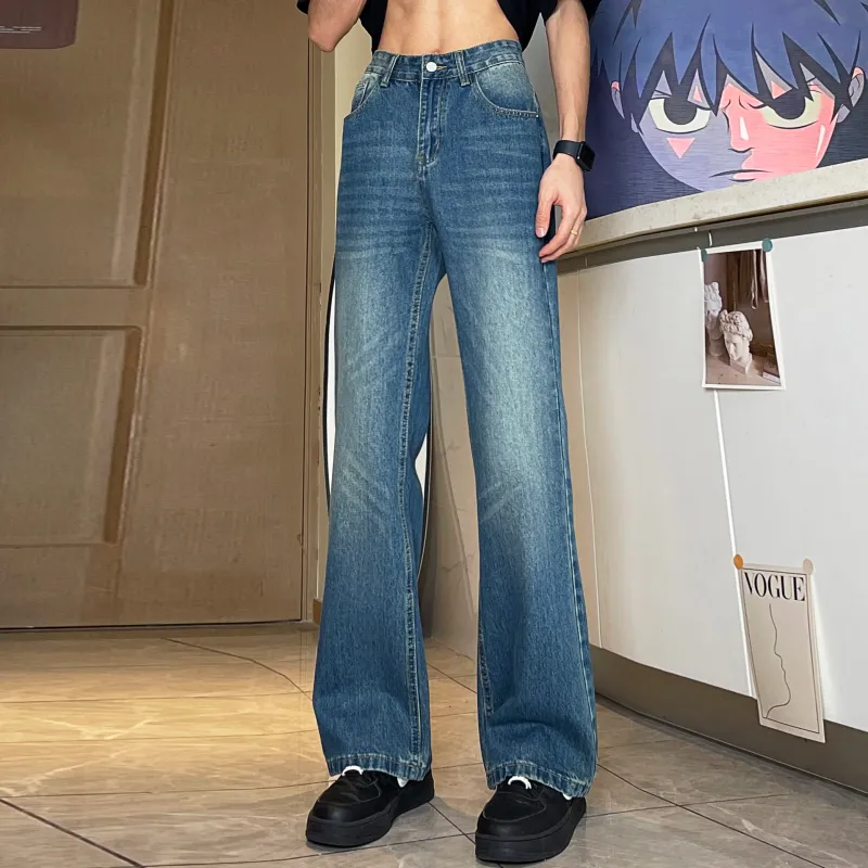 POLAR BEAR Ripped Versatile Refreshing Jeans Unisex-12