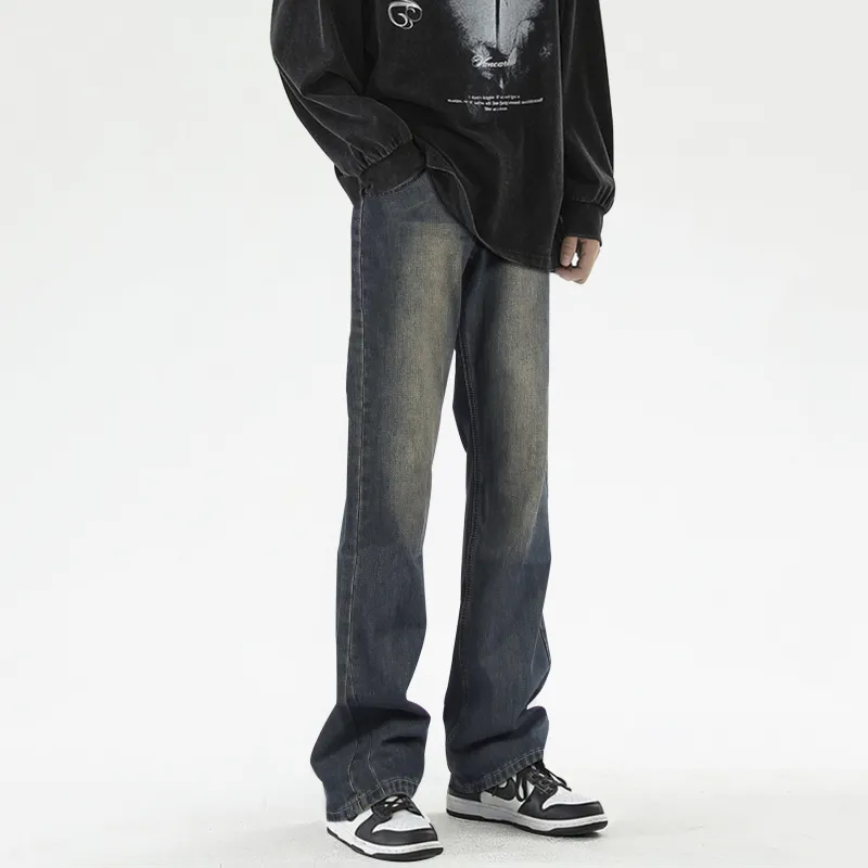 POLAR BEAR Washed Stretch Distressed Jeans Summer Unisex-18