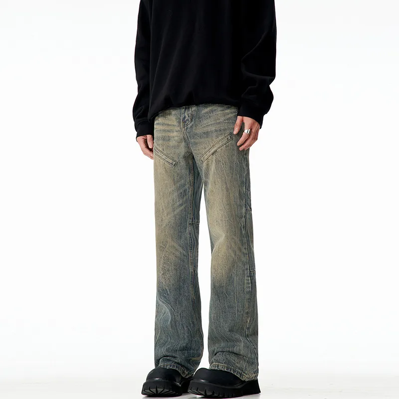 TESTUNG Jeans Unisex Vintage Blue-4