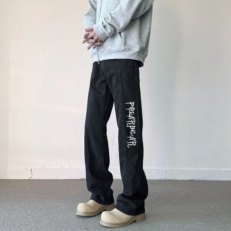POLAR BEAR Jeans Unisex Black-4