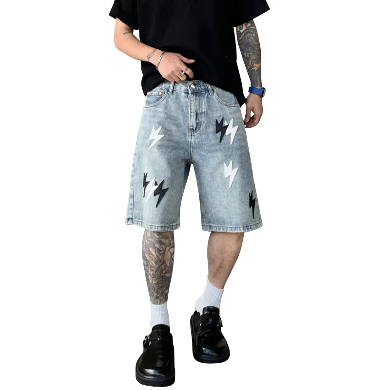 POLAR BEAR Denim Shorts Unisex-15