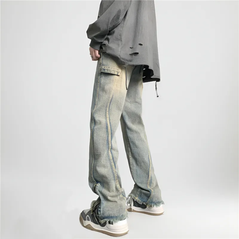 PAINT STAIN Jeans Unisex-5