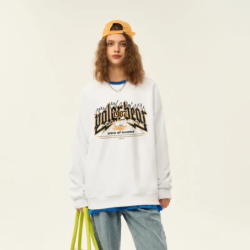 POLAR BEAR Sweatshirt Unisex Navy Blue-8