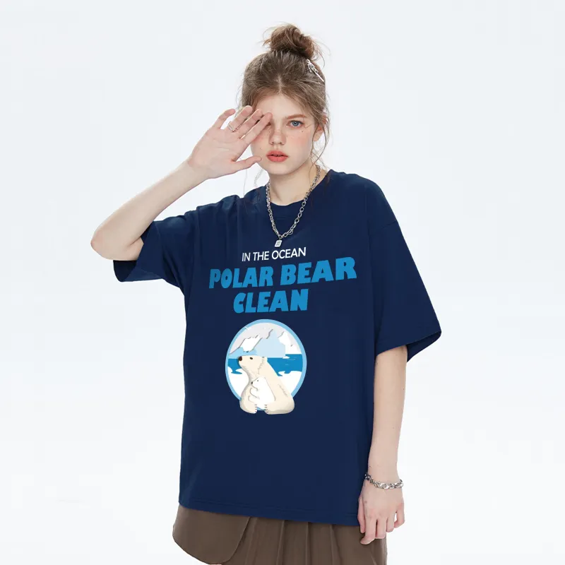 POLAR BEAR T Shirts Unisex-13