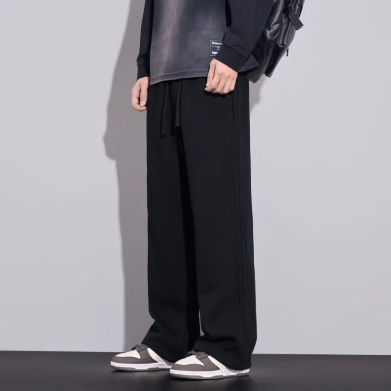 POLAR BEAR Casual Pants Unisex Black-5