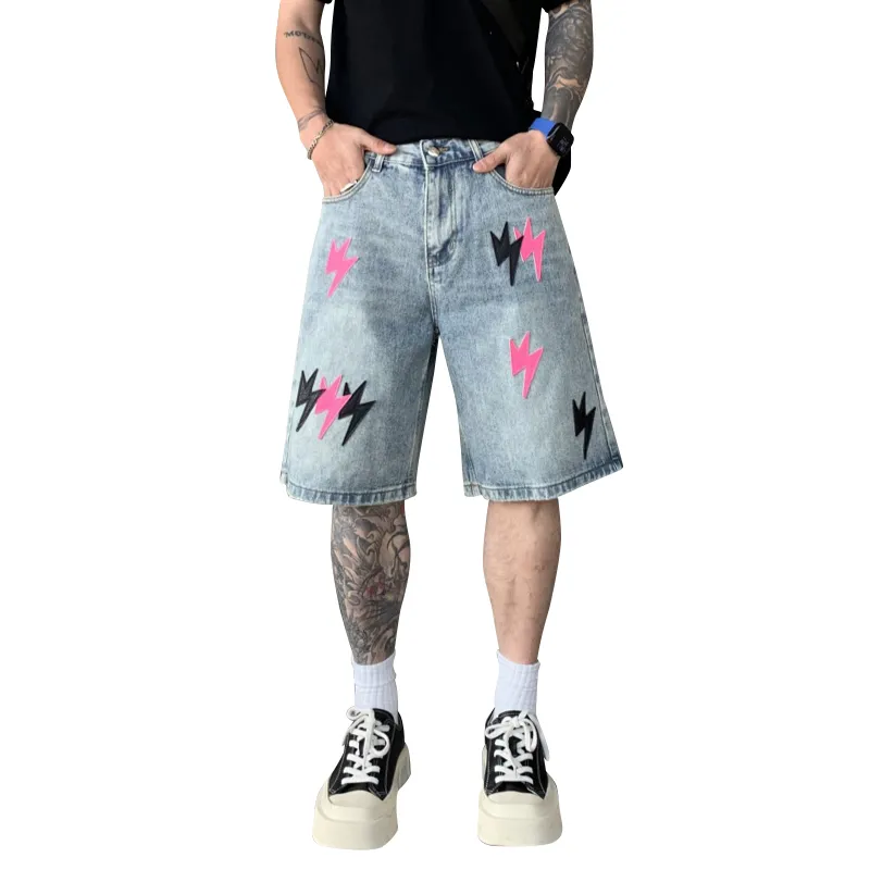 POLAR BEAR Denim Shorts Unisex-6