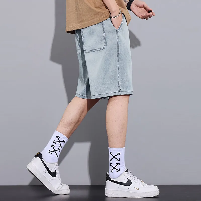 POLAR BEAR Denim Shorts Unisex-8