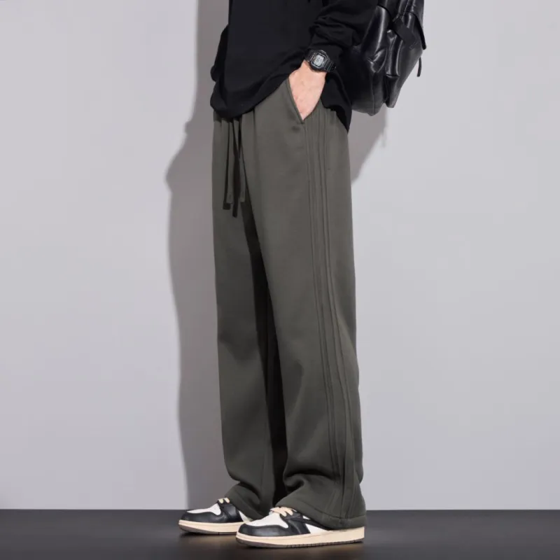 POLAR BEAR Casual Pants Unisex Black-15