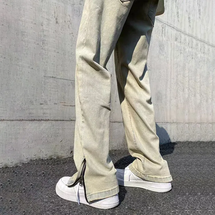 POLAR BEAR Jeans Unisex Yellow Mud-6