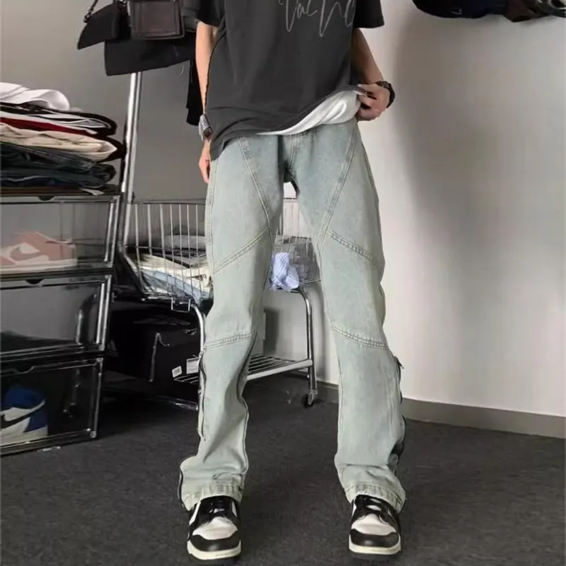 POLAR BEAR Jeans Unisex Vintage Blue-4