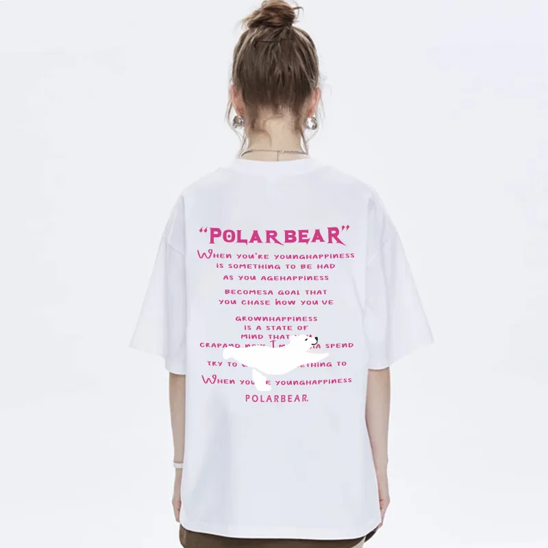 POLAR BEAR T Shirts Unisex-4
